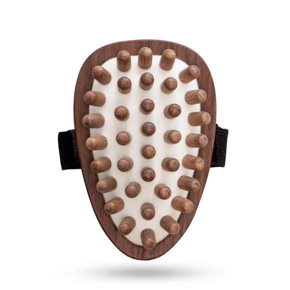 Eco Bath London Natural Walnut Wood Cellulite Hand Brush