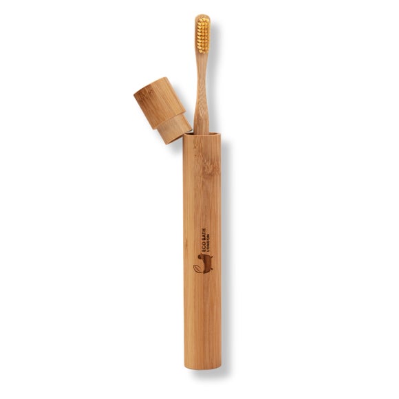Eco Bath London Bamboo Toothbrush and Tube