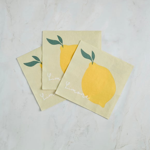 Click to view product details and reviews for Pack Of 20 Lemon Paper Napkins. Click to view product details and reviews for Pack Of 20 Lemon Paper Napkins.
