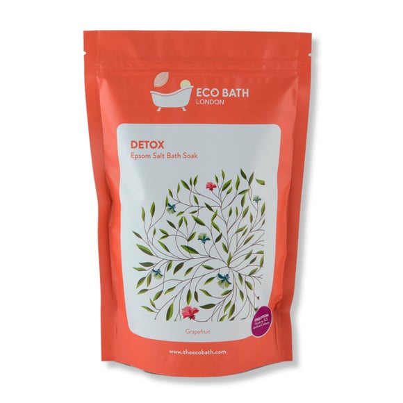 Eco Bath London Detox Epsom Bath Soak Salt Pouch