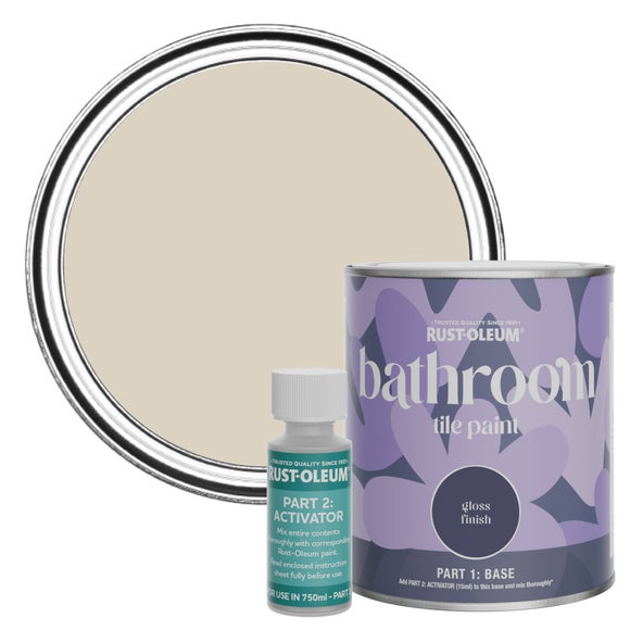 Rust-Oleum Gloss Bathroom Tile Paint