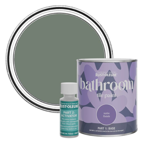 View Rust-oleum Satin Bathroom Tile Paint View Rust-oleum Satin Bathroom Tile Paint