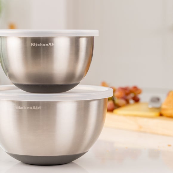 Click to view product details and reviews for Kitchenaid Set Of 2 Stainless Steel Mixing Bowls. Click to view product details and reviews for Kitchenaid Set Of 2 Stainless Steel Mixing Bowls.
