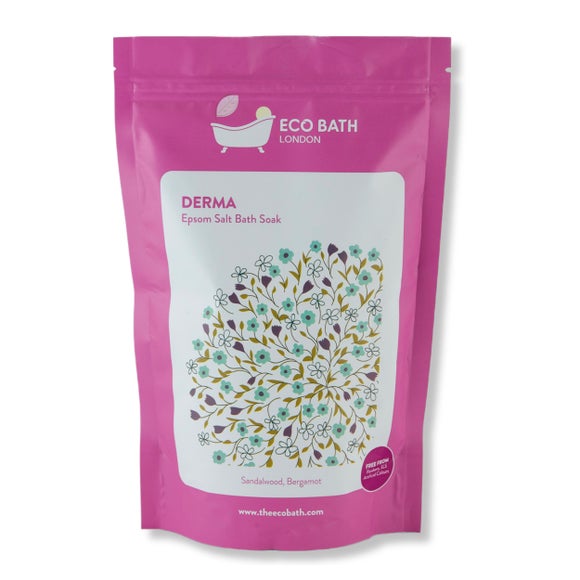 Eco Bath London Derma Epsom Bath Soak Salt Pouch