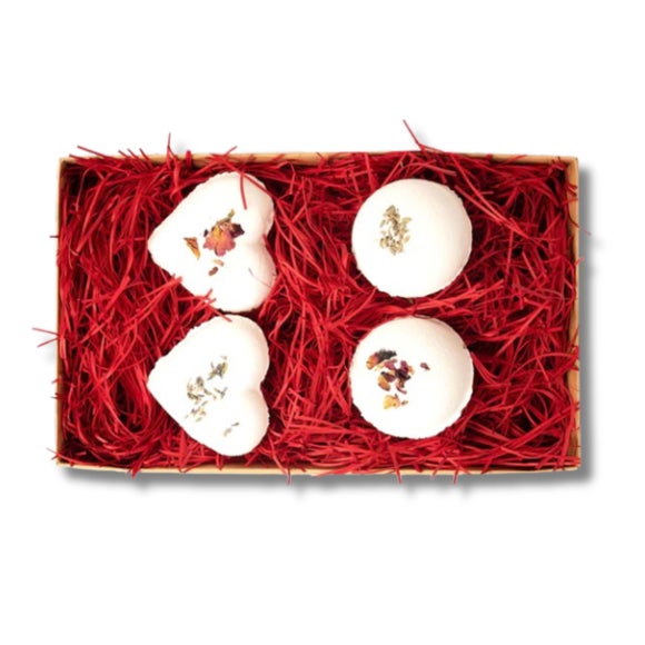 Eco Bath London Set of 4 Bath Bomb Gift Set