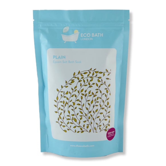 Plain Epsom Salt Bath Soak Pouch