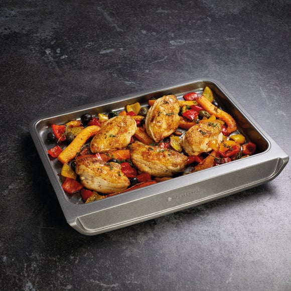 Click to view product details and reviews for Masterclass Smart Stack Non Stick Baking Tray 40cm.