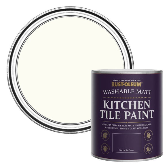 View Rust-oleum Matte Kitchen Tile Paint