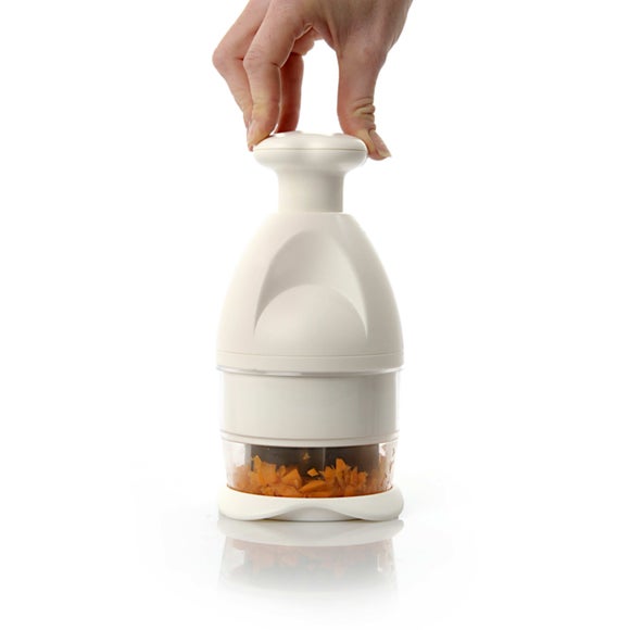 Click to view product details and reviews for Kitchencraft Plastic Food Choppers With Revolving Blade.