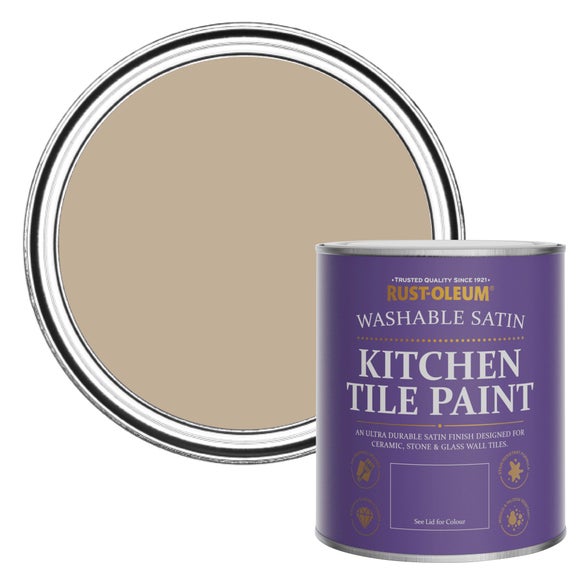 View Rust-oleum Satin Kitchen Tile Paint