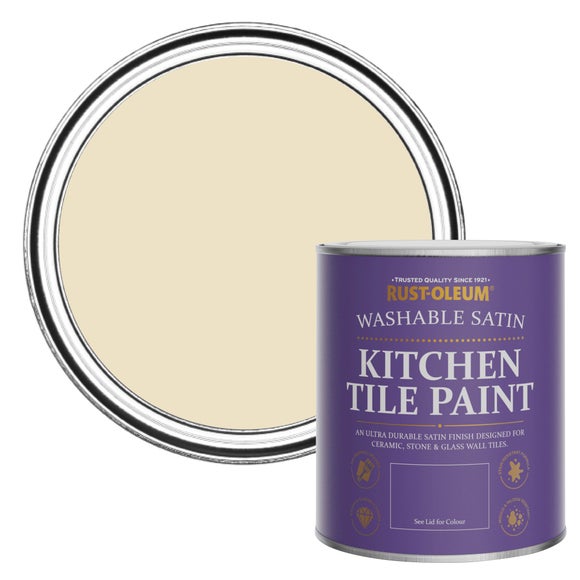 View Rust-oleum Satin Kitchen Tile Paint
