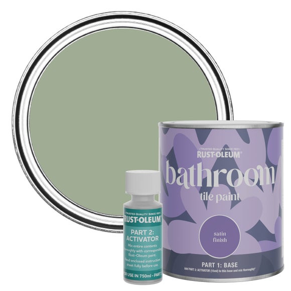 View Rust-oleum Satin Bathroom Tile Paint View Rust-oleum Satin Bathroom Tile Paint