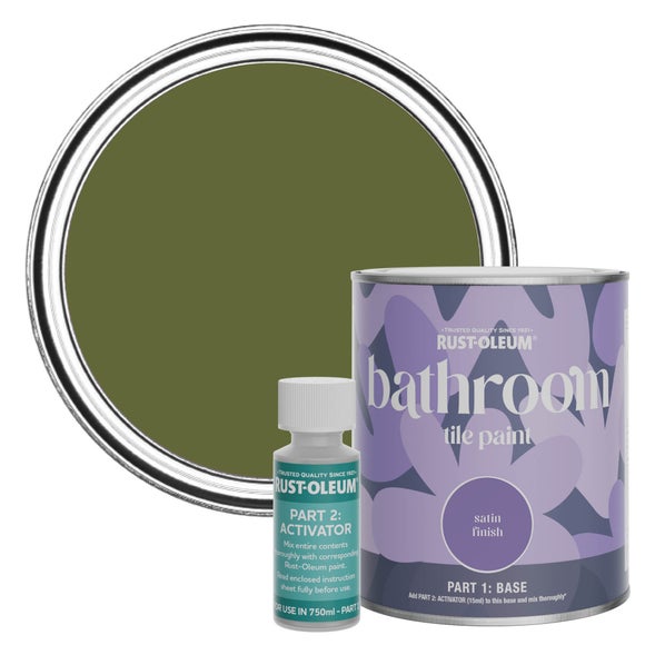 Rust-oleum Satin Bathroom Tile Paint