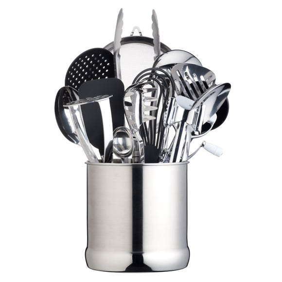 View Masterclass Stainless Steel Utensil Holder View Masterclass Stainless Steel Utensil Holder