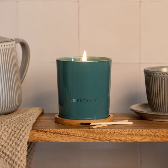 Fired Earth Green Tea & Bergamot Candle