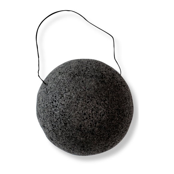Natural Charcoal Infused Konjac Sponge Natural Charcoal Infused Konjac Sponge