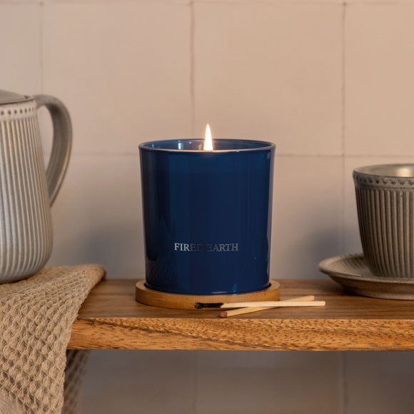 Fired Earth Assam and & White Cedar Candle