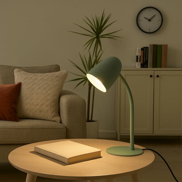 Click to view product details and reviews for Eglo Carlo Modern Flexible Desk Lamp.