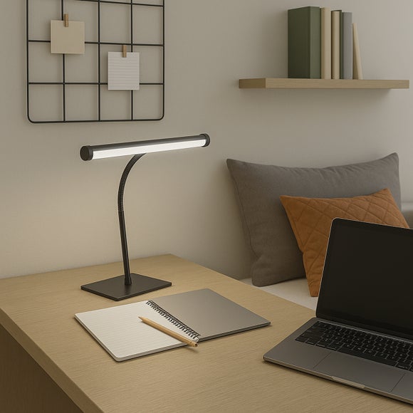 View Eglo Riccione Led Touch Dimmable Desk Lamp View Eglo Riccione Led Touch Dimmable Desk Lamp