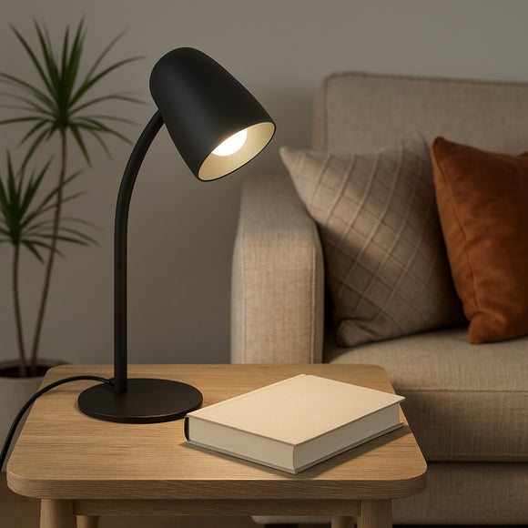 View Eglo Carlo Modern Flexible Desk Lamp View Eglo Carlo Modern Flexible Desk Lamp