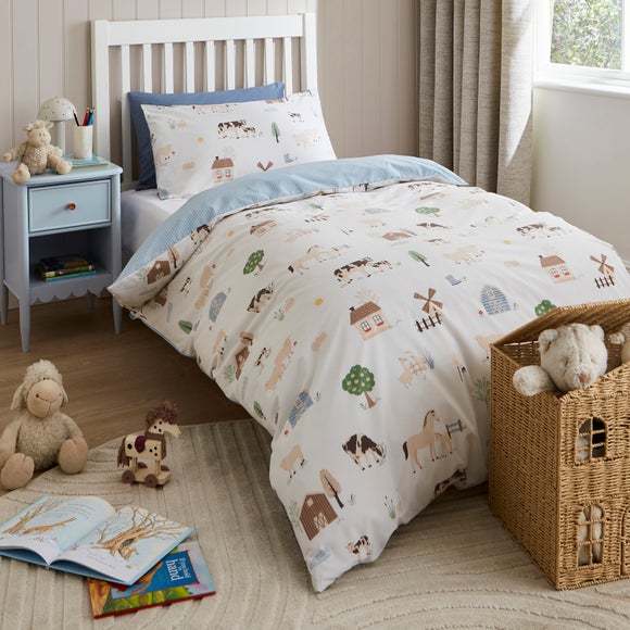 On The Farm Duvet Cover and Pillowcase Set