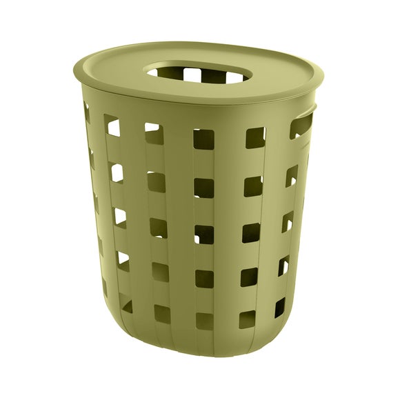 Aura Lidded Laundry Hamper