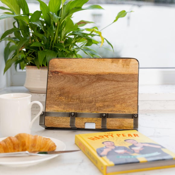 View Kitchencraft Industrial Cookbook Tablet Stand View Kitchencraft Industrial Cookbook Tablet Stand