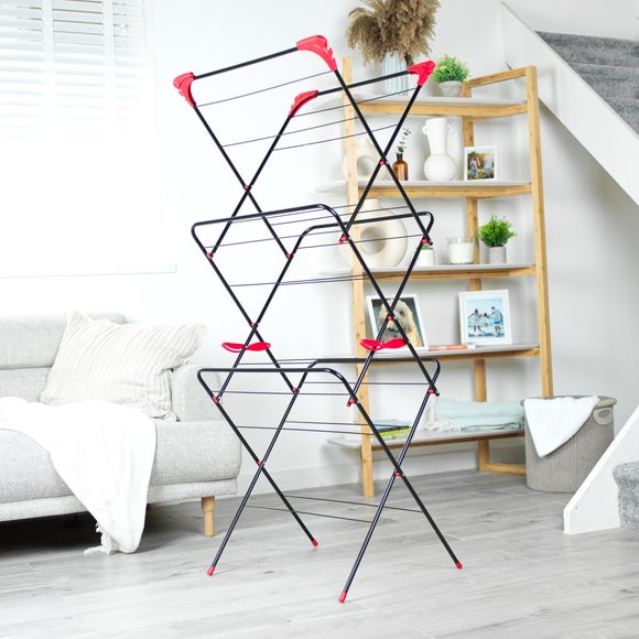 Click to view product details and reviews for Russell Hobbs 3 Tier Foldable Clothes Airer.