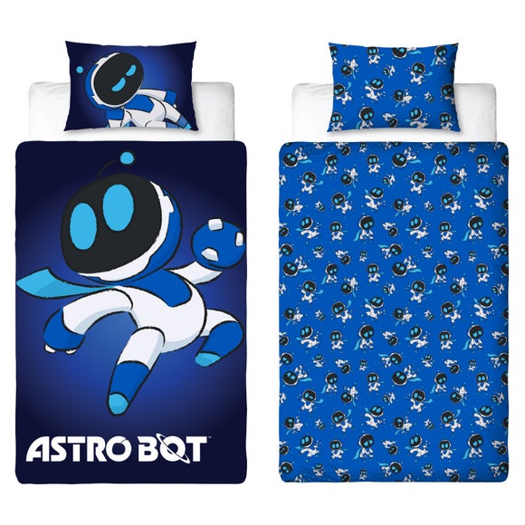 Astrobot Polycotton Duvet Cover & Pillowcase Set