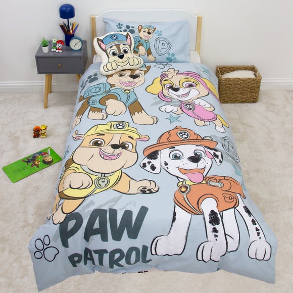 View Paw Patrol Sketchy Polycotton Duvet Cover & Pillowcase Set View Paw Patrol Sketchy Polycotton Duvet Cover & Pillowcase Set