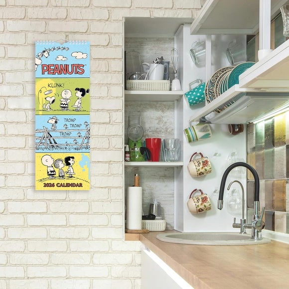 Peanuts 2026 Slim Wall Calendar