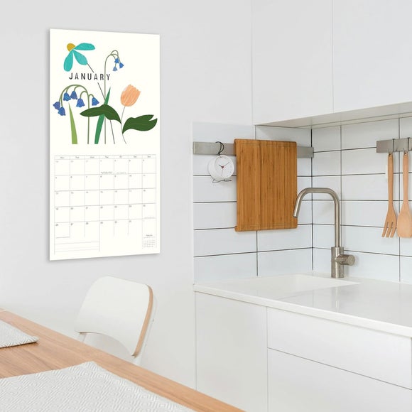 Caroline Gardner 2026 Posie Square Wall Calendar