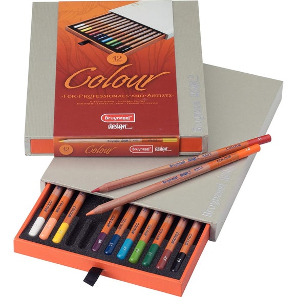 Photo of Bruynzeel Design Professional Colored Pencil Set