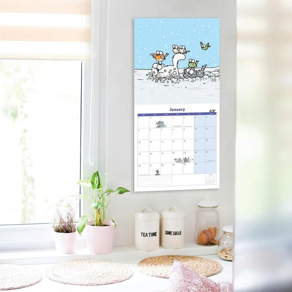 Simon's Cat 2026 Square Wall Calendar