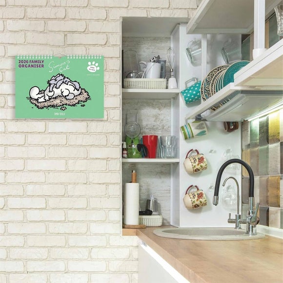 Simon's Cat 2026 A4 Family Wall Calendar