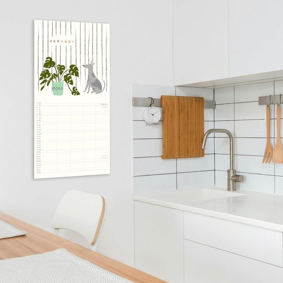 Caroline Gardner 2026 Dogs Square Family Wall Calendar