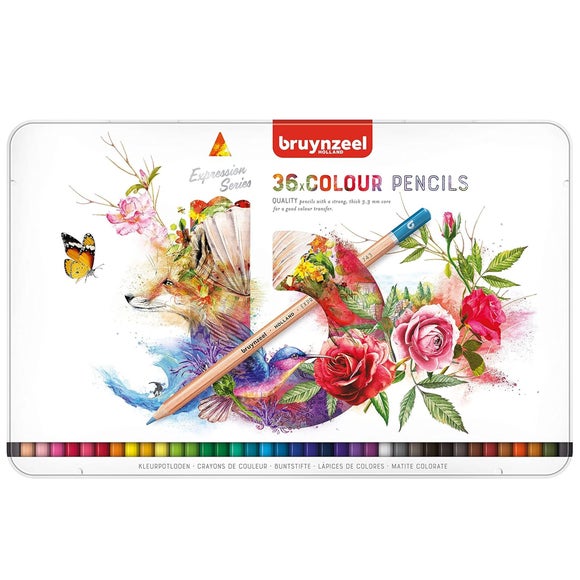Bruynzeel Expressions Colour Pencil Set