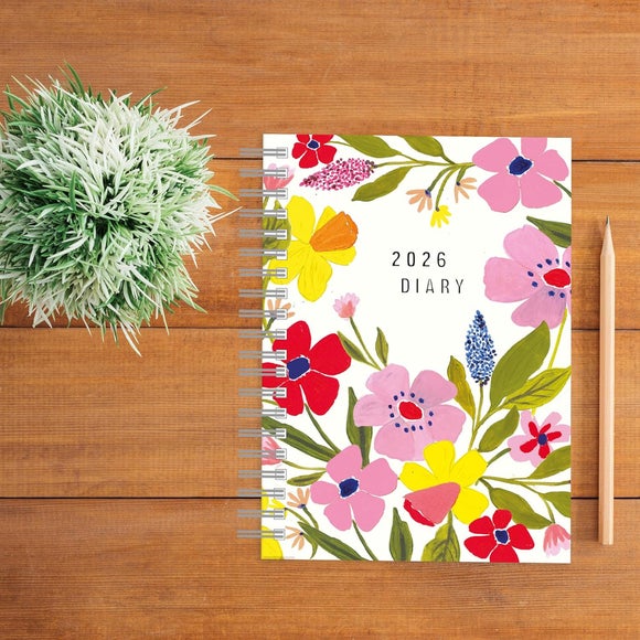 Caroline Gardner 2026 Posie A5 Wiro Diary