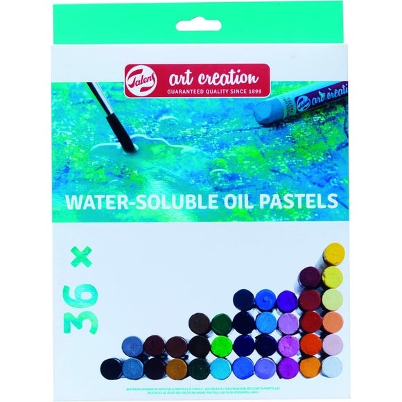 Talens Art Creation Pack of 36 Water Soluble Oil Pastels