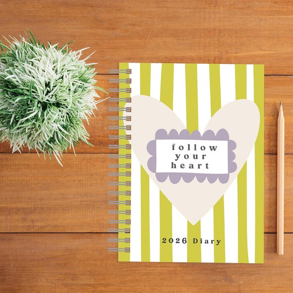 Caroline Gardner 2026 Lots of Love A5 Wiro Diary