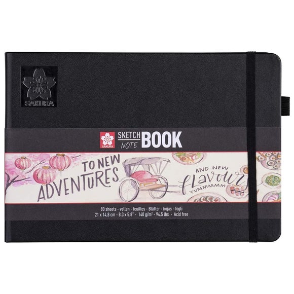 Sakura Sketch Notebook with 140gsm Cream Pages