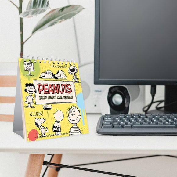Peanuts 2026 Desk Calendar