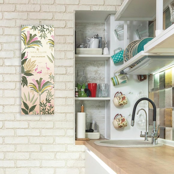 Sara Miller 2026 Slim Wall Calendar