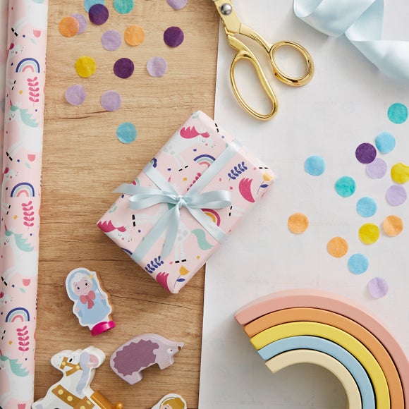 3m Unicorns Wrapping Paper