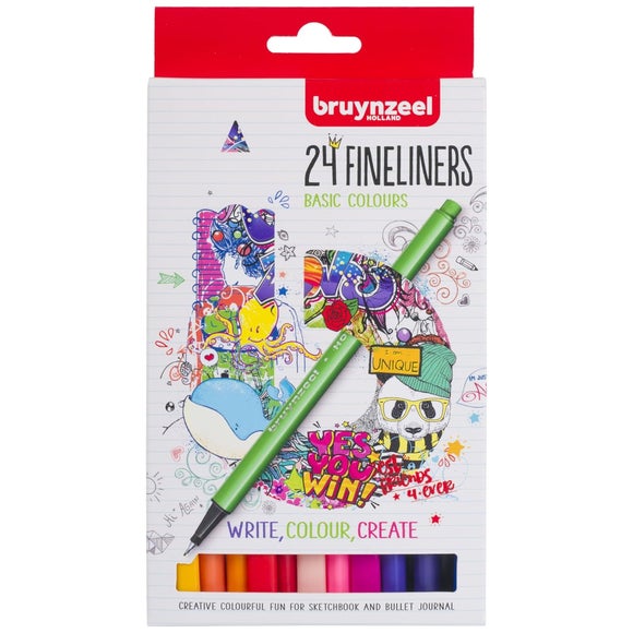 Bruynzeel Fineliner Pen Set