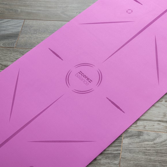 Core Balance TPE Alignment Yoga Mat