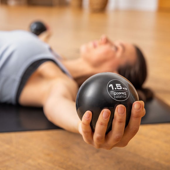Set of 2 Core Balance Weighted Toning Balls