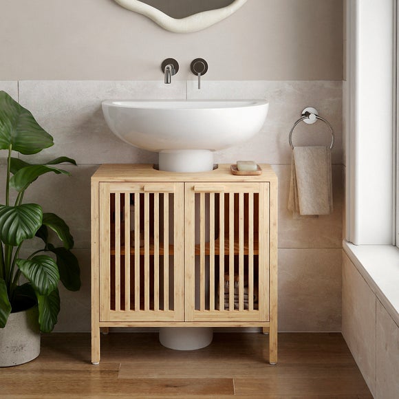 View Tallis Under Sink Unit- Bamboo View Tallis Under Sink Unit- Bamboo