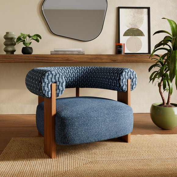 Click to view product details and reviews for Fallon Cut Velvet Accent Chair.