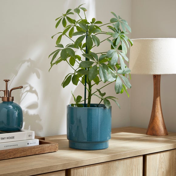 Reactive Glaze Ceramic Plant Pot